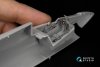 Quinta Studio QD48650 F-8E Crusader 3D-Printed & coloured Interior on decal paper (Hasegawa/Hobby 2000) 1/48